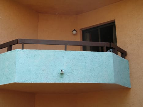 turquoise resort balcony