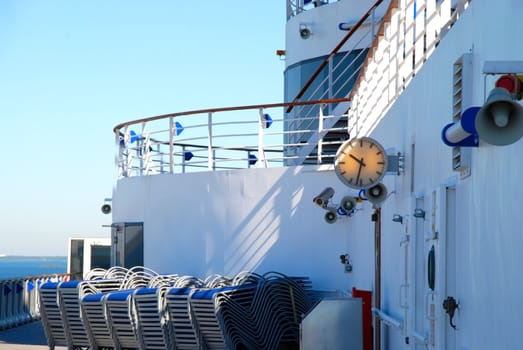 Pictures of the sea from a cruise ship
