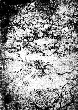 Black and white grunge background with worn effect