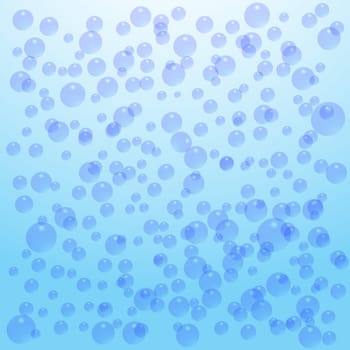 Water bubbles background, design for print