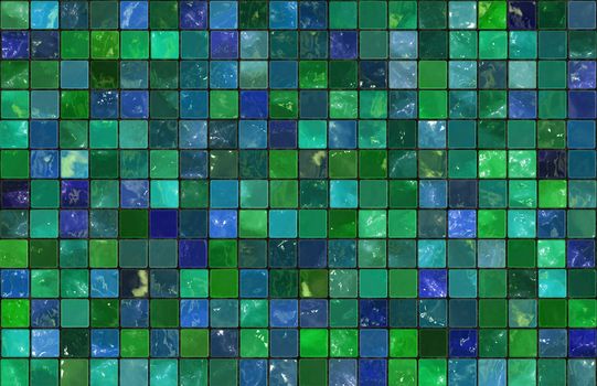 Mosiac Tiles Background as a Colorful Abstract