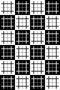 seamless pattern of black and white cubes 