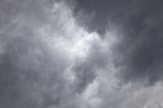 High resolution photo of stormy clouds