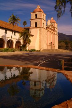 Santa barbara mission, Santa Barbara, Ca, USA