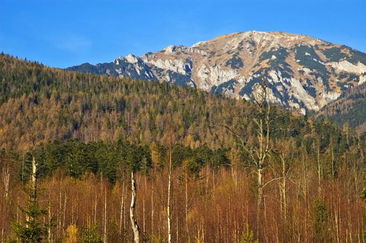 High Tatras Mountains in Slovakia.