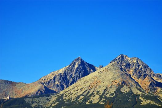 High Tatras Mountains in Slovakia.