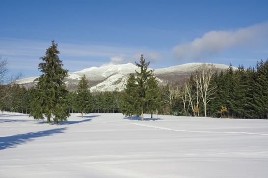 Mont Tremblant Quebec Canada during the winter season