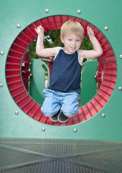 kids having summer fun outdoors at the park