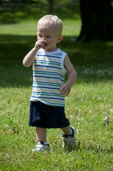 kids having summer fun outdoors at the park