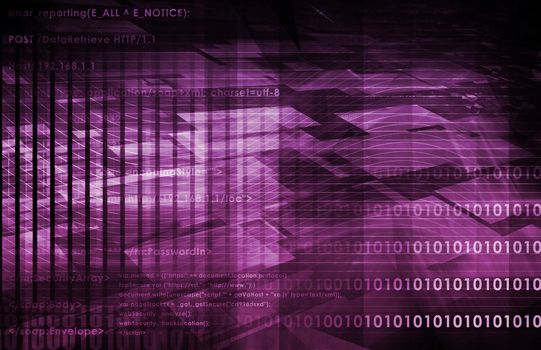 Securi Network Data of the World Background
