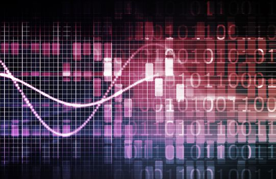 Business Abstract Technology as a Background Art