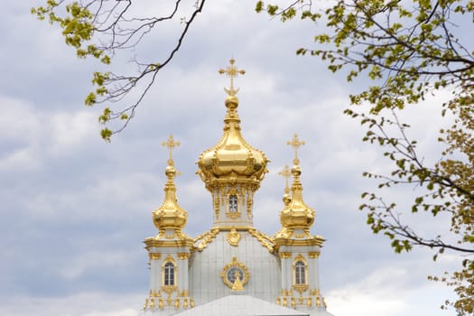 top of the orthodox church