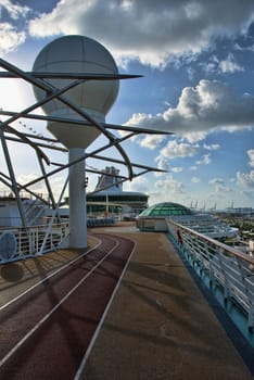 Detail of a Cruise Ship, April 2009