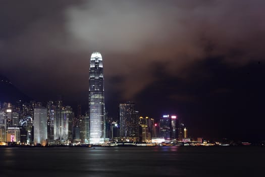 Hong Kong at night