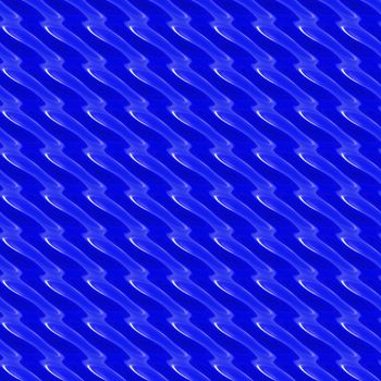 abstract glossy and bright blue pattern of waves