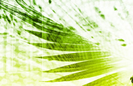 Futuristic Technology Data Flow as Art Abstract