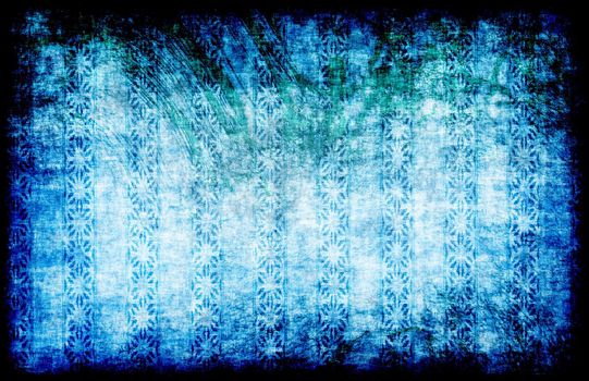 Blue Grunge Style Vintage Background as Art