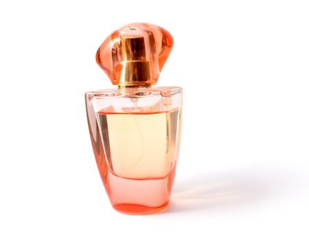 Perfume Bottle on white background