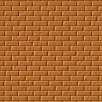 Illustration showing a brickwall background seamless pattern