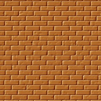 Illustration showing a brickwall background seamless pattern