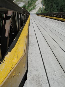 wooden bridge