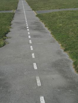 paved path