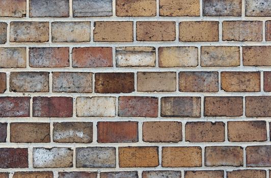 Abstract shot of the masonry structure - visible brickwork - wall of brick