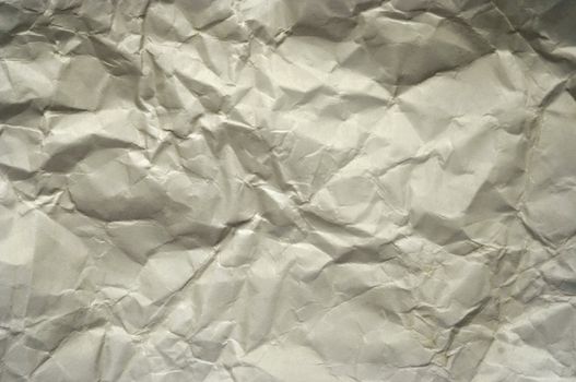 Detail of the crumpled paper