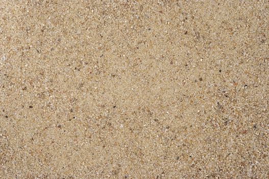 Detail of the surface of rounded sand