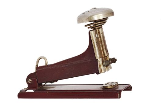 Detail of the antique splicer - office appliance