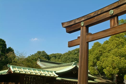 Meiji-Jingo Shrine gate