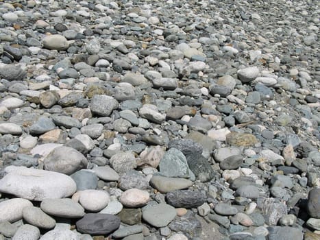 gray pebbles