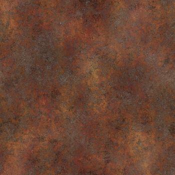 Seamless Rust Texture as Rusted Metal Background
