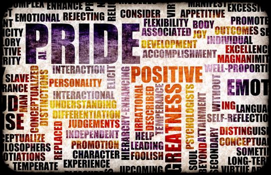 Pride one of the Seven Deadly Sins Concept