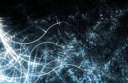 Alien Abstract Vortex Background Texture as Art