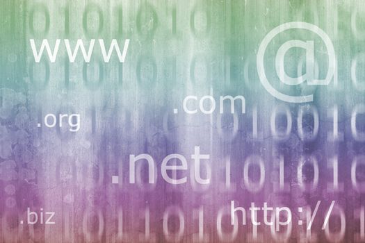 Web Abstract Background in Colors and White