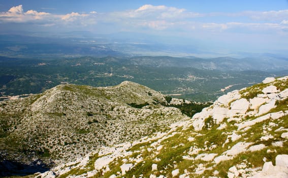 The beautifull adriatic sea in Croatia