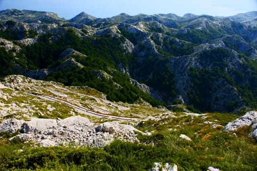 The beautifull adriatic sea in Croatia