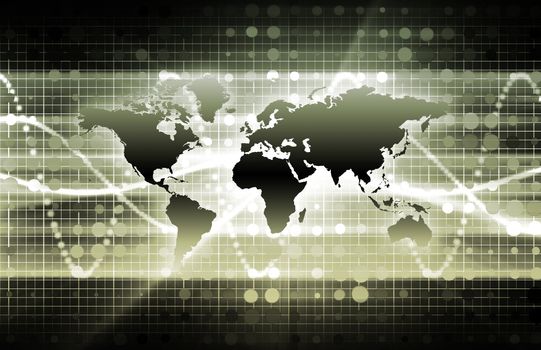 Bright Global Business Presentation as a Abstract