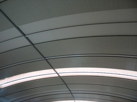 white modern ceiling