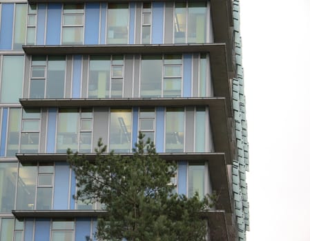 modern exterior building