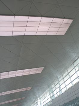 modern white ceiling