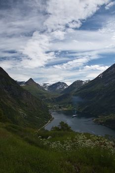 View over Geiranger