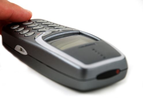 stock pictures of the components for a typical cell phone