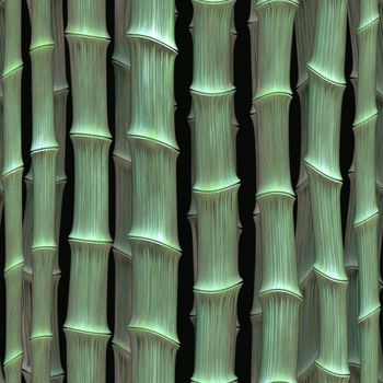 Here is a seamless green bamboo background
