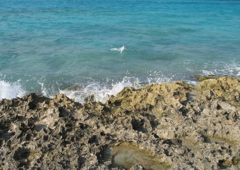 ocean and cliff