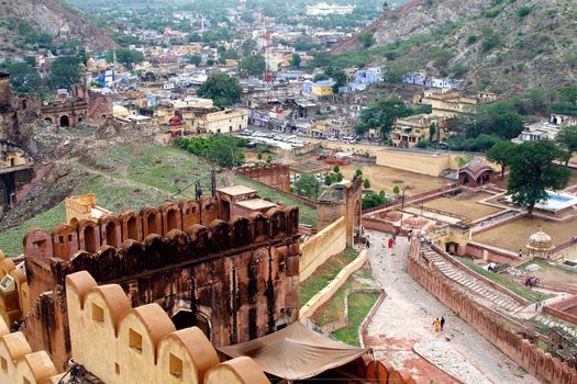 Jaipur Fortification in northern part of india