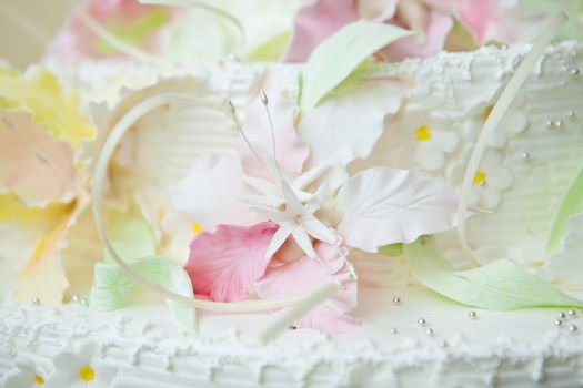 cake of bride and groom