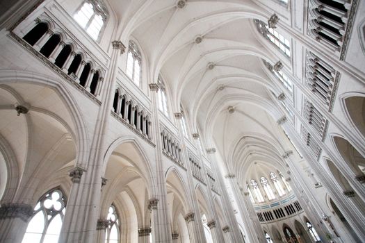 ceiling in the catholic chirch