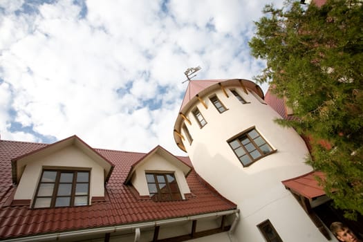 Castle Towers and sky